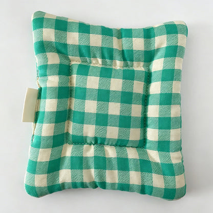 Colorful Quilted Plaid Cotton Coasters for Table