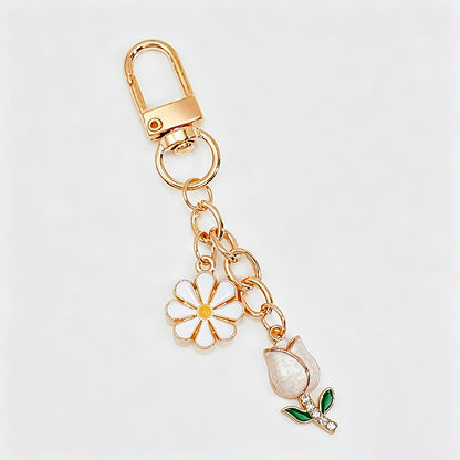 Floral Keychain