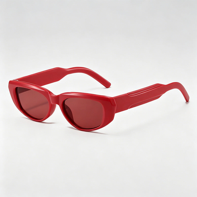 Retro Cat-Eye PC Frame Fashion Sunglasses