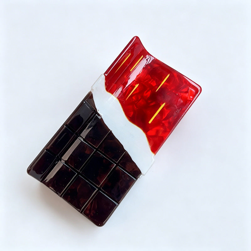 Mini Snack & Coffee Hair Claw Clips