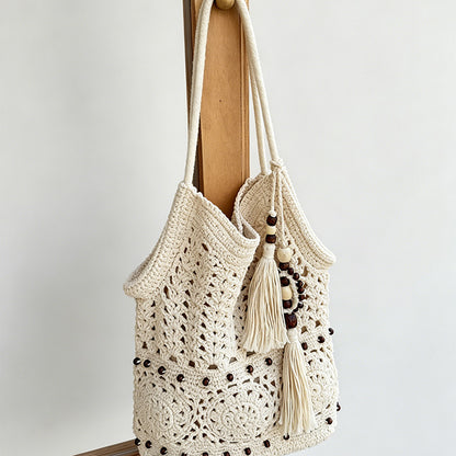 Open Weave Shoulder Bag