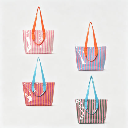 Pastel Clear Tote Bag