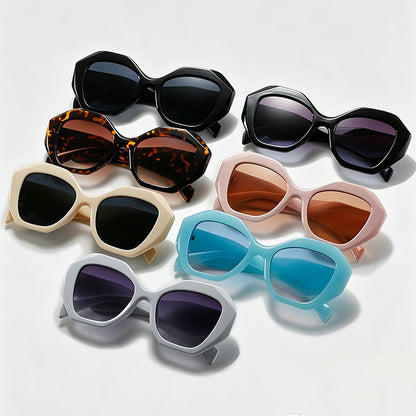 Irregular Cut Sunglasses