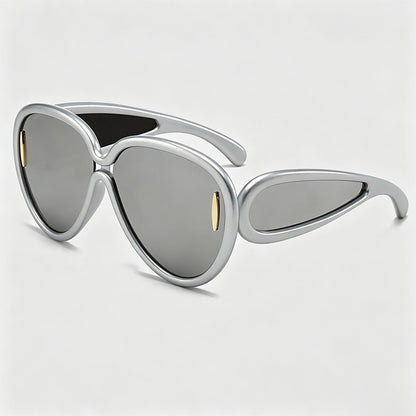 Oversized Hollow Sunglasses