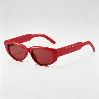 Retro Cat-Eye PC Frame Fashion Sunglasses