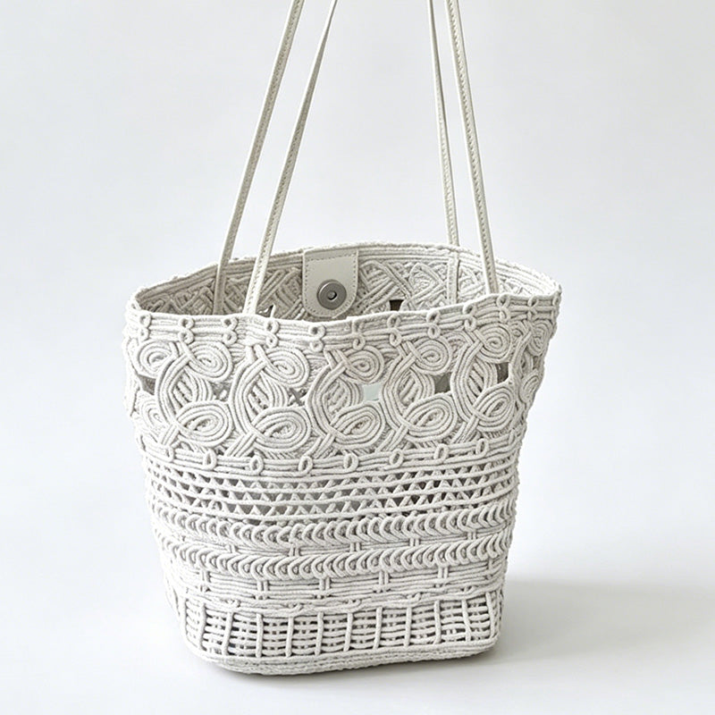 Rope Weave Tote Bag