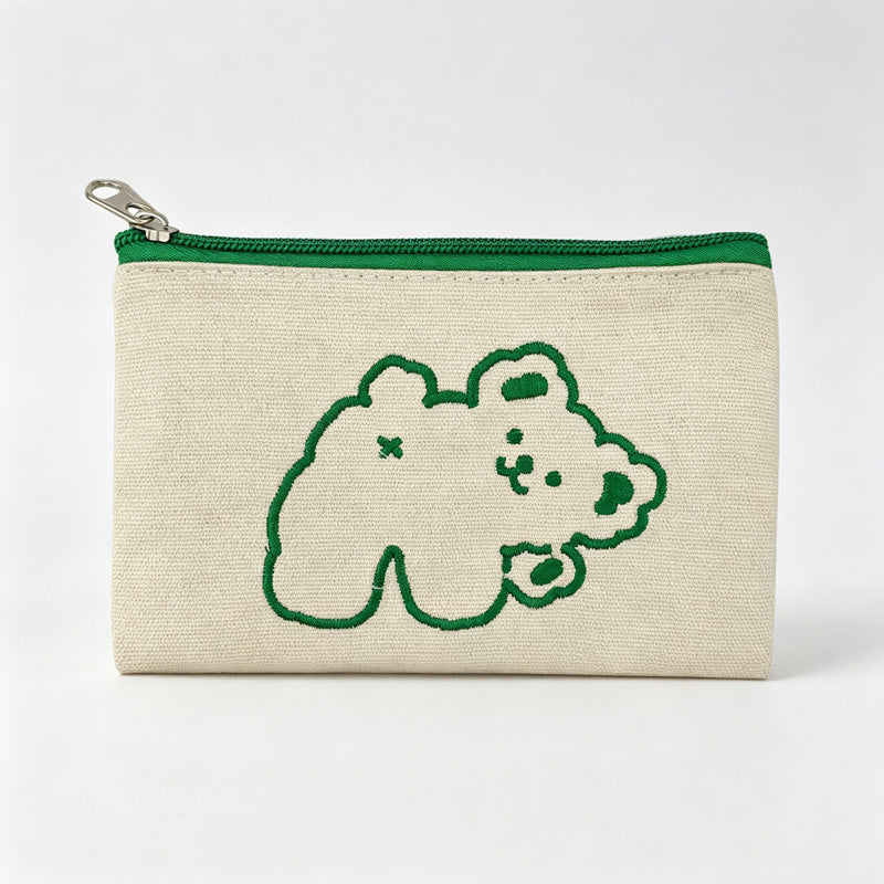 Bear Zipper Mini Pouch