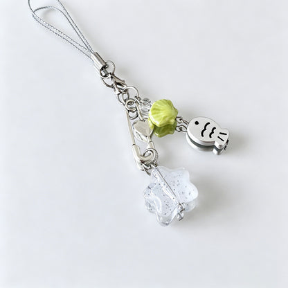Star Shell Fish Keychain