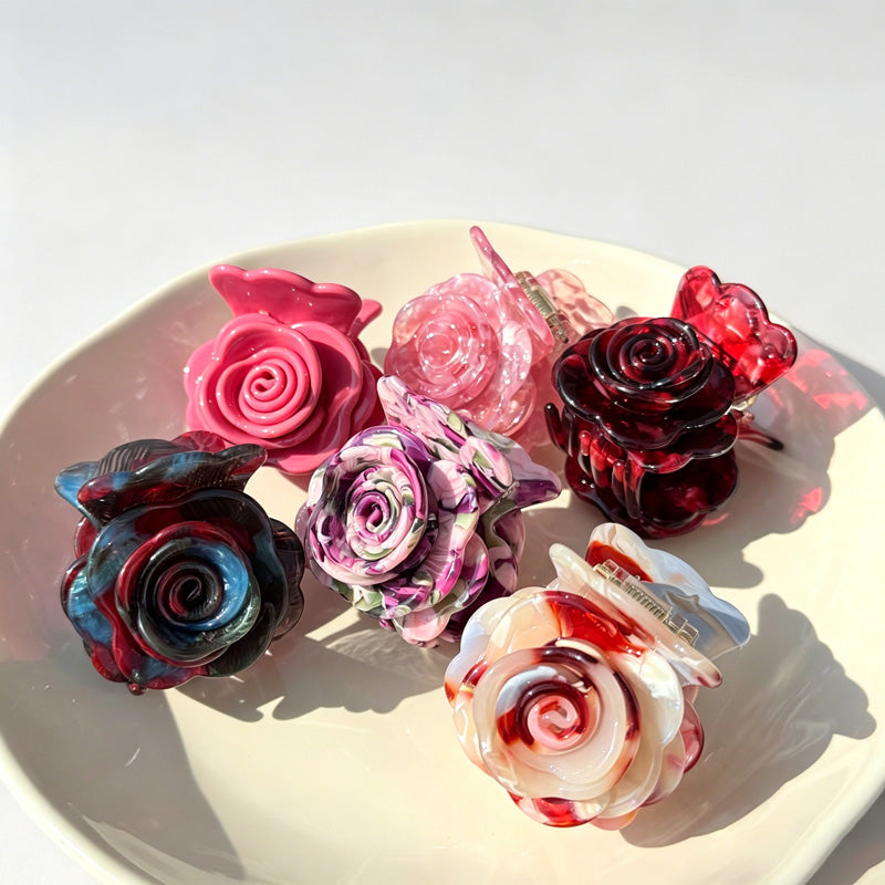 Flower Claw Clip