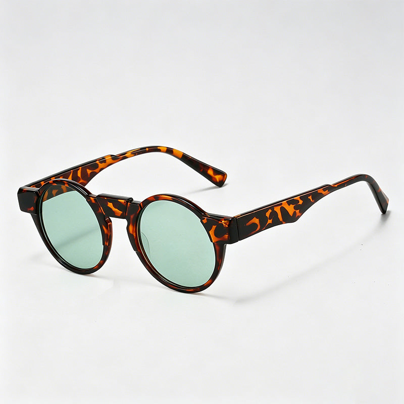 Vintage Round Steam-Punk PC Fashion Sunglasses