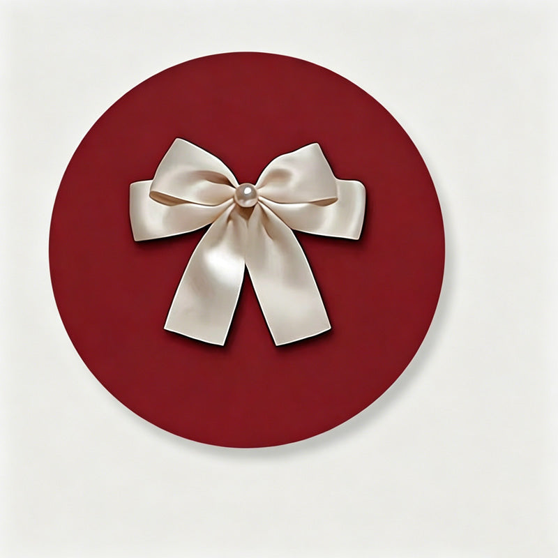 Bow Round Car Coaster