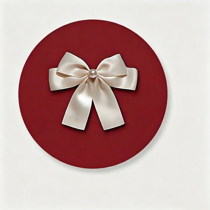 Bow Round Car Coaster