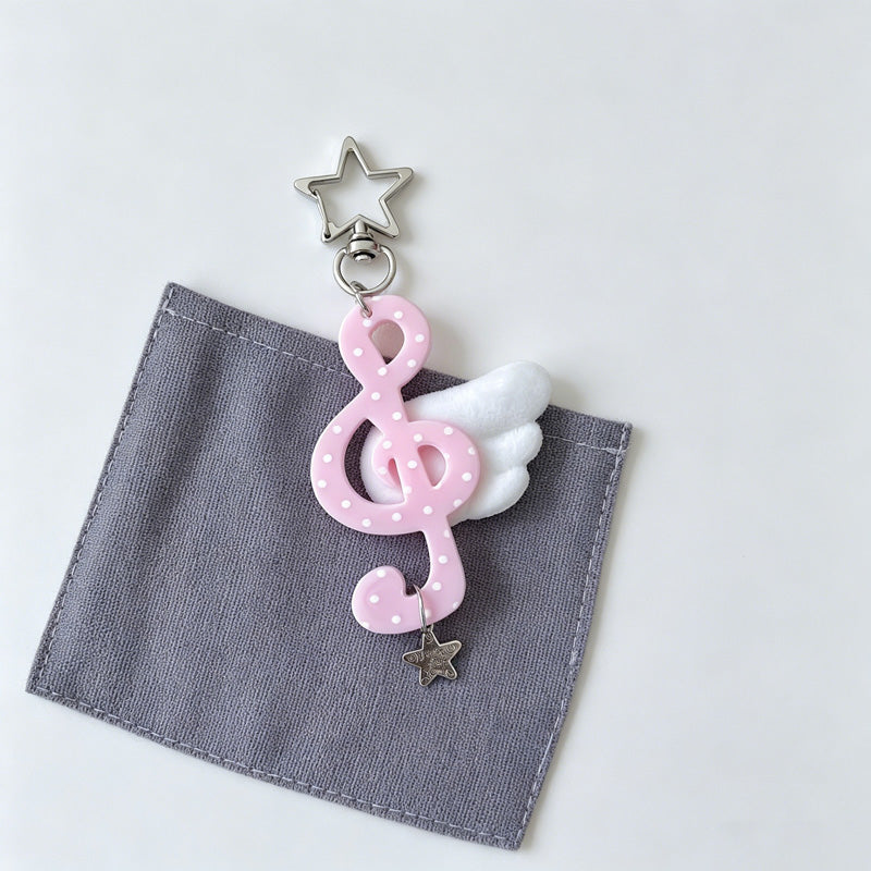 Musical Star Keychain