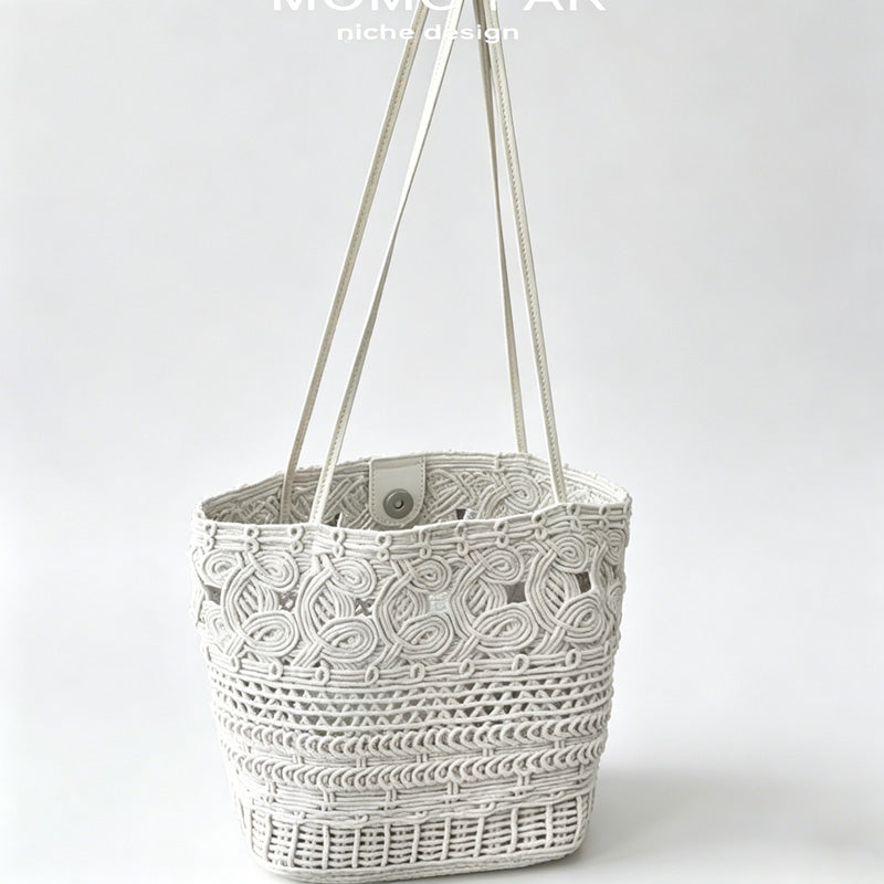 Rope Weave Tote Bag