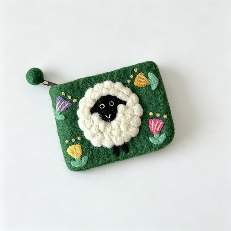 Animal Print Coin Wallet