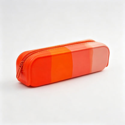 Rainbow Gradient Accordion PVC Pencil Case