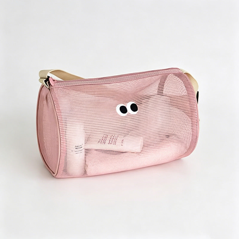 Breathable Mesh Swim Crossbody Storage Shoulder Bag