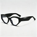 Trendy Irregular Cat Eye Glasses