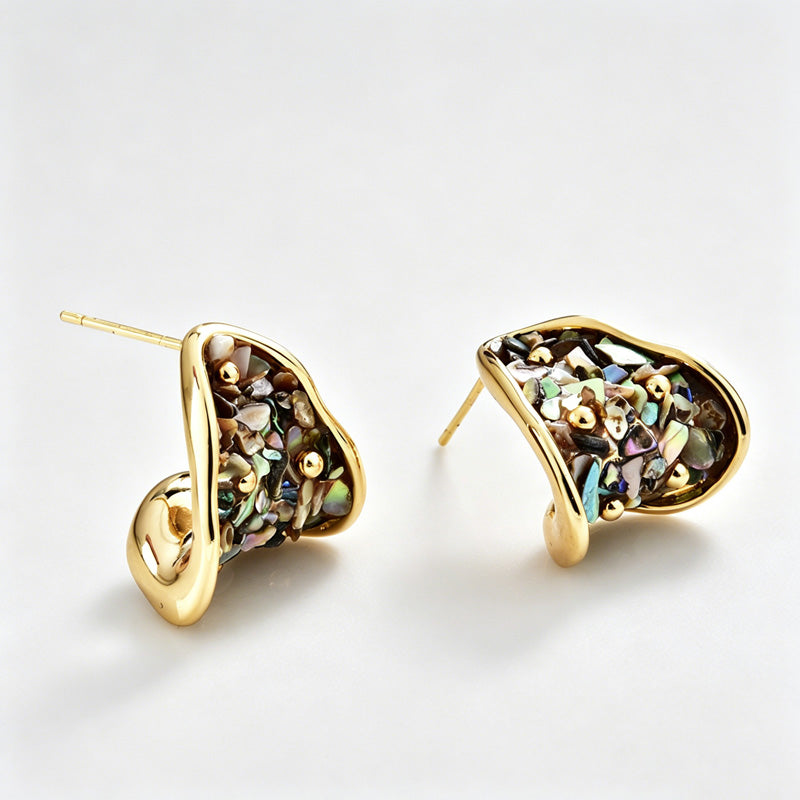 Shell Drop Earrings