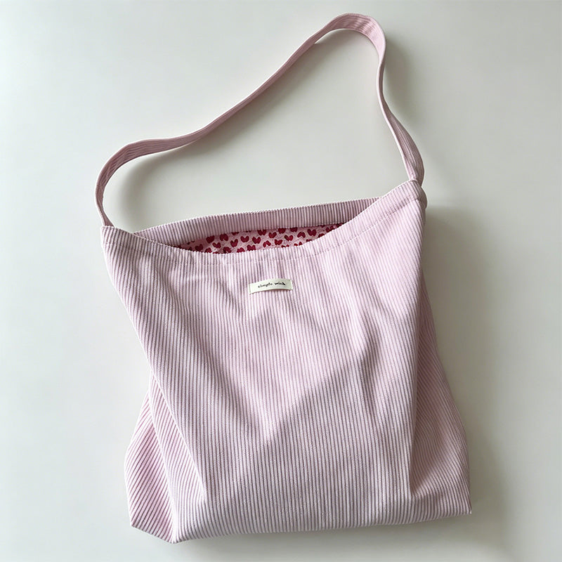 Decorative Cotton Retro Flower Shoulder Handbag Bag