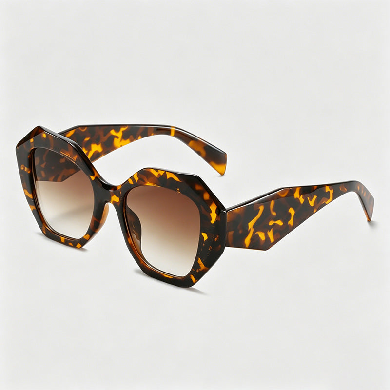 Irregular Cut Hip Hop PC Protective Fashion Sunglasses