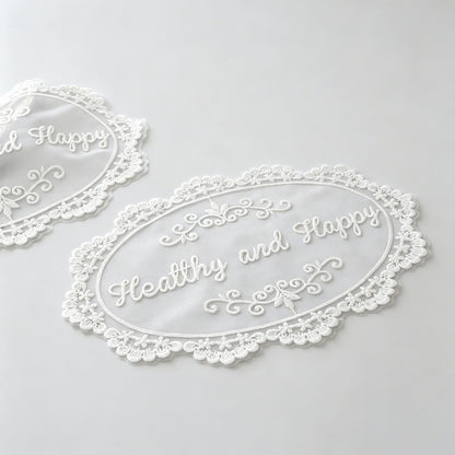 Lace Embroidered Table Coaster