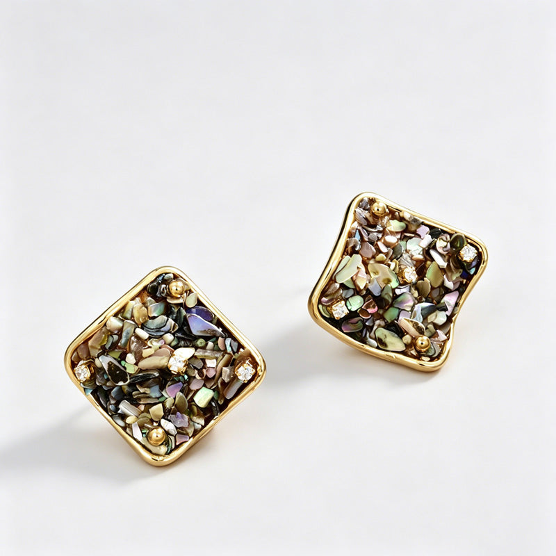 Shell Drop Earrings