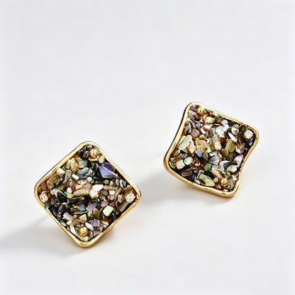 Shell Drop Earrings