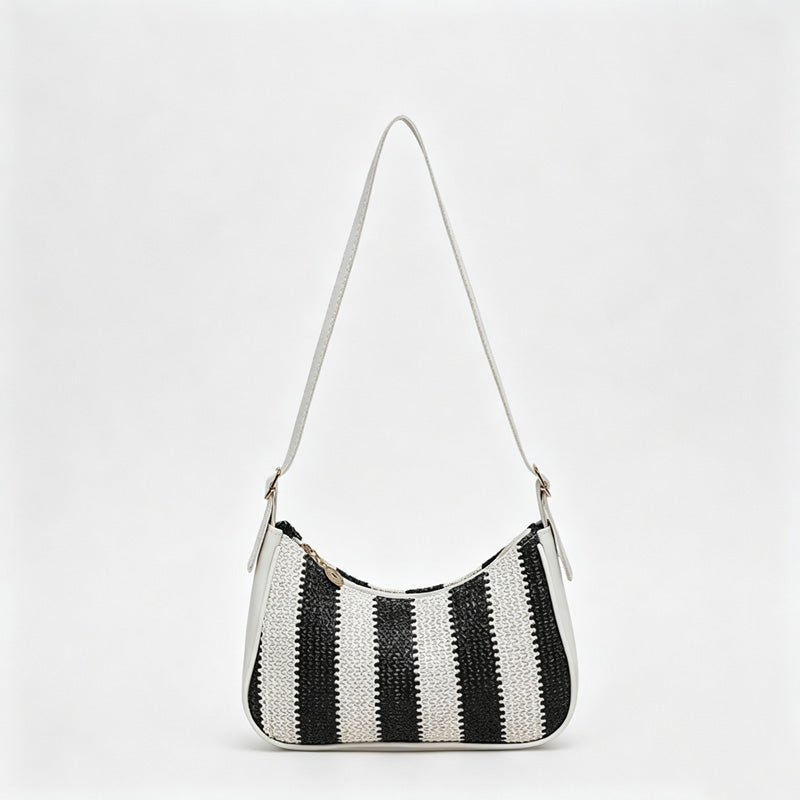 Rainbow Crochet Shoulder Bag