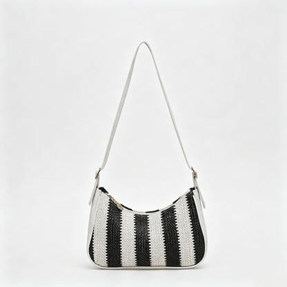 Rainbow Crochet Shoulder Bag