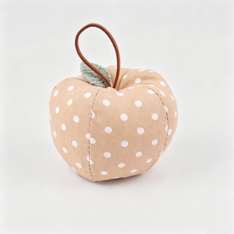Plaid Apple Ornament Tabletop Hanging