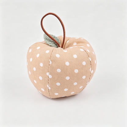 Plaid Apple Ornament Tabletop Hanging