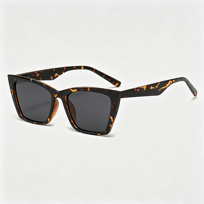 Cat Eye Square Punk PC TAC Protective Sunglasses