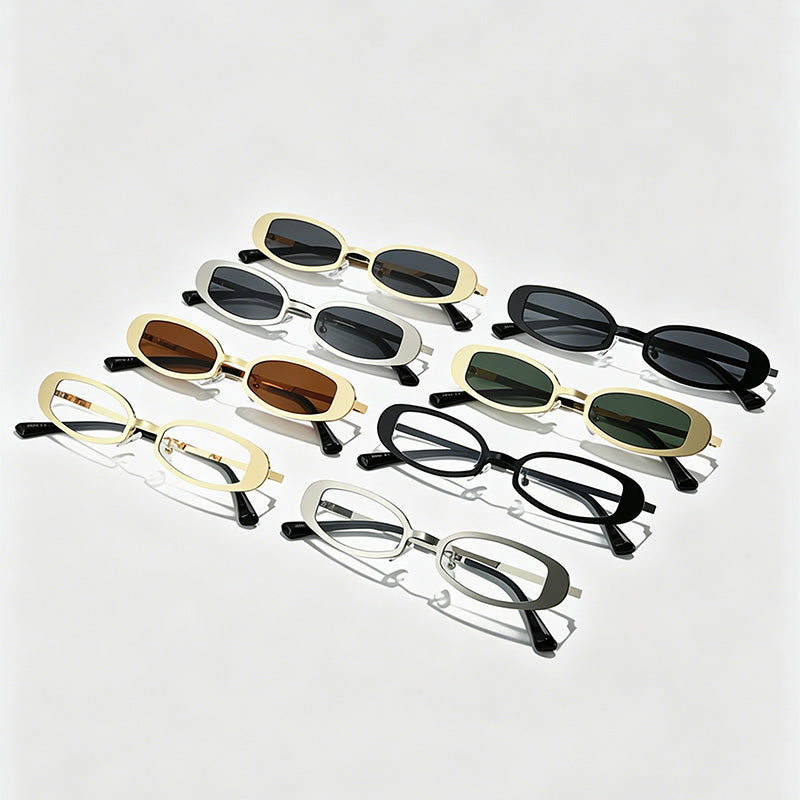 Minimalist Metal Elite Fashion Chic Sunglasses