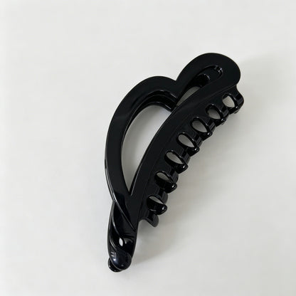 Irregular Heart Banana Hair Claw Clip