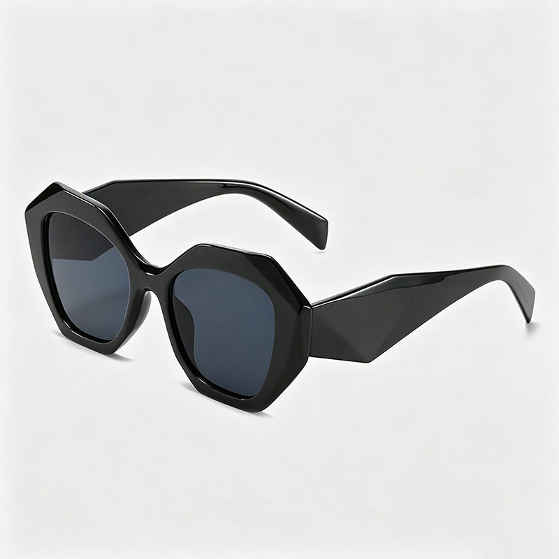 Irregular Cut Hip Hop PC Protective Fashion Sunglasses