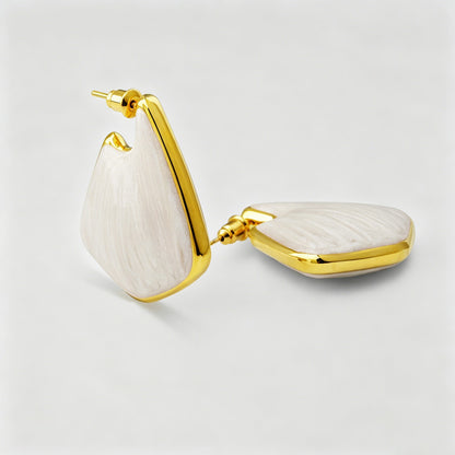 Shimmer Hoop Earrings