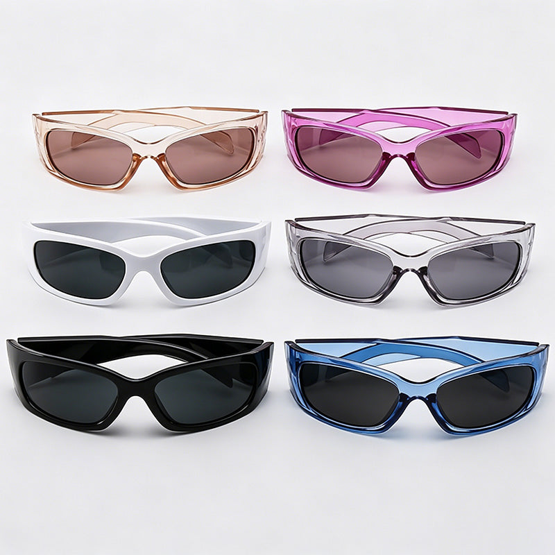 Punk Sport Cool PC Protective Fashion Chic Sunglasses