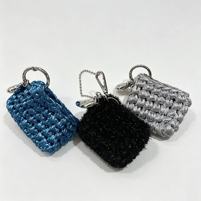 Beaded Woven Mini Pouch
