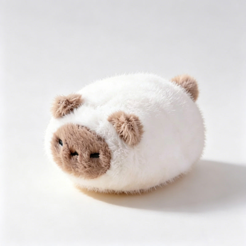 Fluffy Lying Cat Plush Wrist Cushion Doll