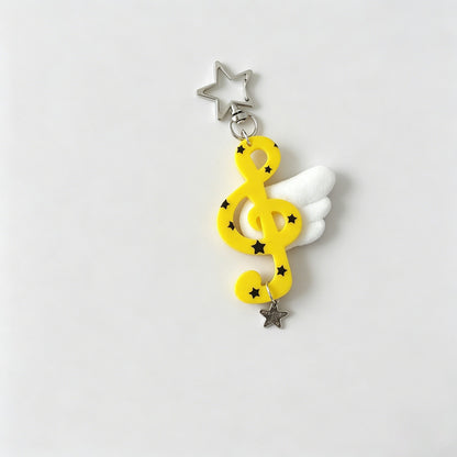 Musical Star Keychain