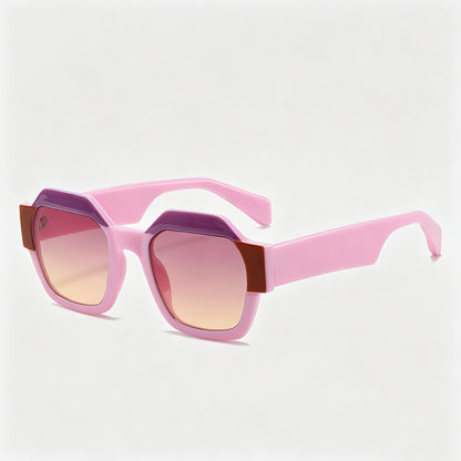 Geometric Octagon Sunglasses