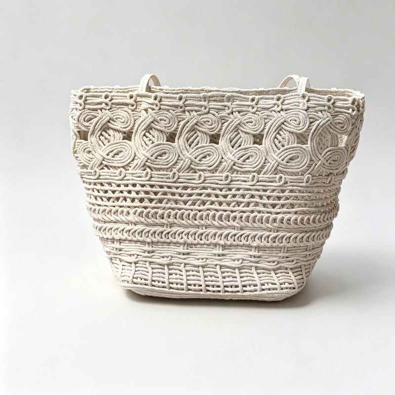 Rope Weave Tote Bag