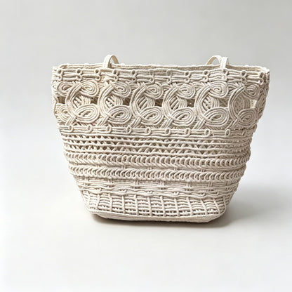 Rope Weave Tote Bag
