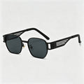 Vintage Hollow Metal Square Sunglasses