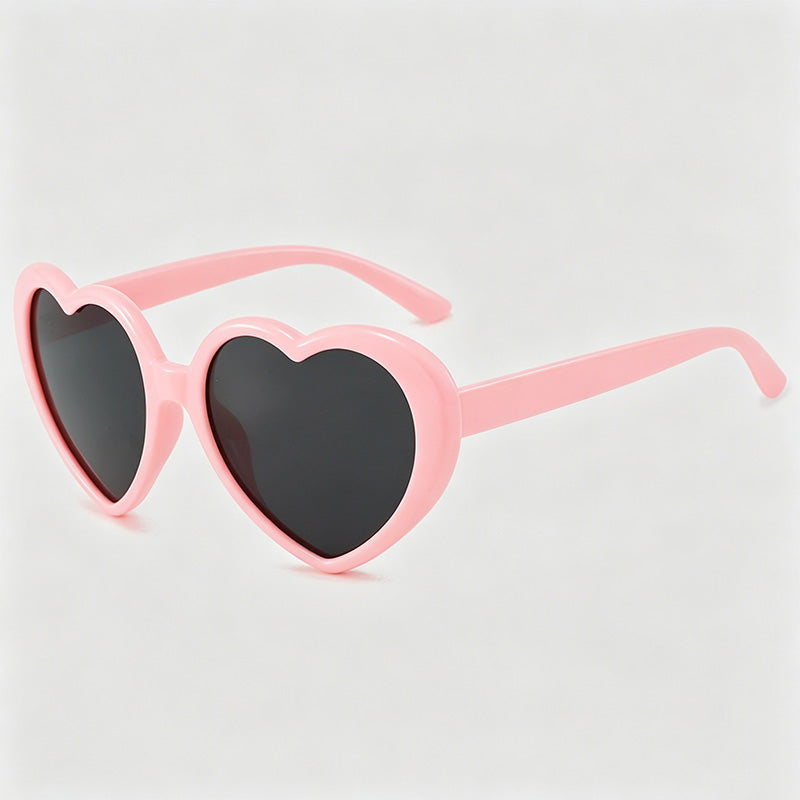 Heart Trendy Slim PC TAC Protective Fashion Sunglasses