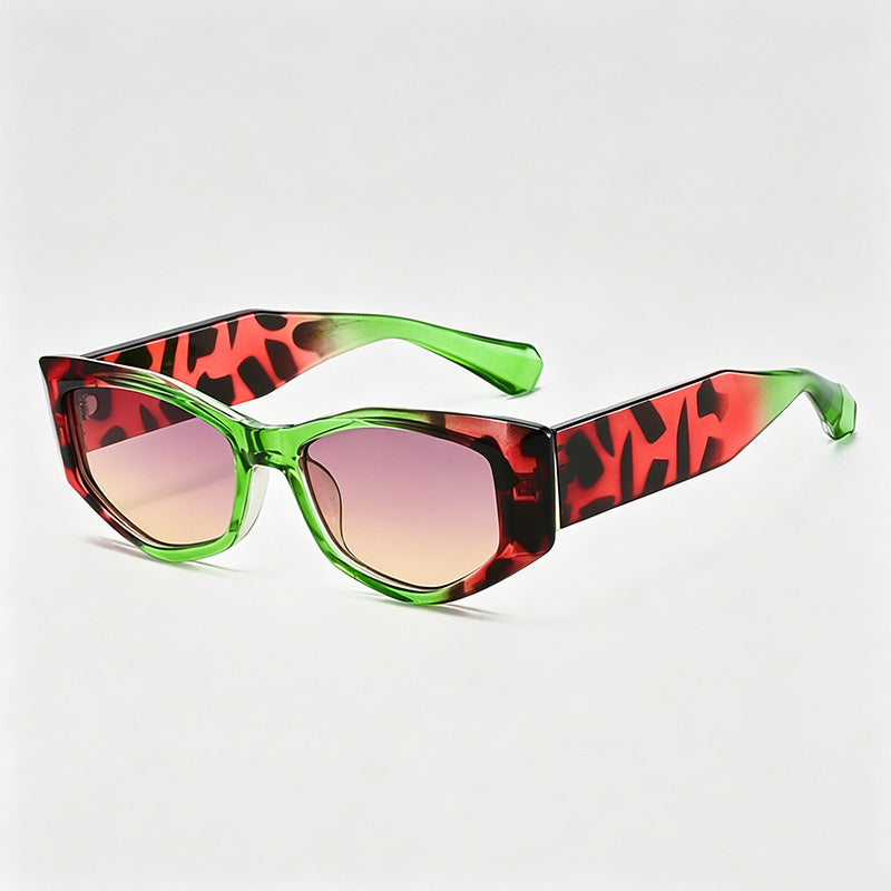 Retro Cat Eye Rectangle Sunglasses