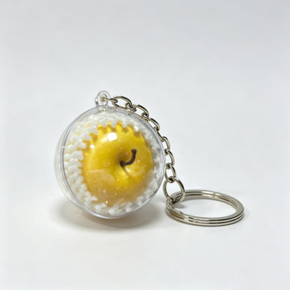 Apple Car Hanging Pendant Car Keychain