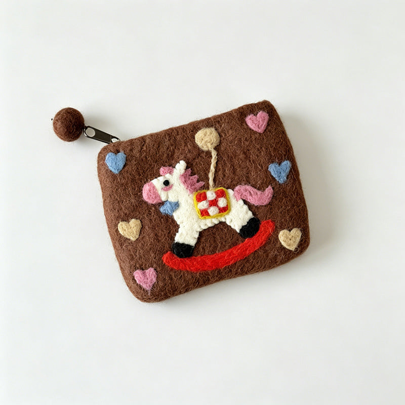 Animal Zipper Coin Wallet