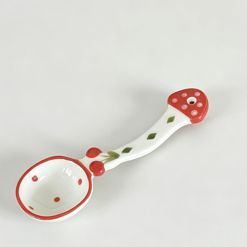 Textured Premium Lovely Hand-Painted Ceramic Spoon
